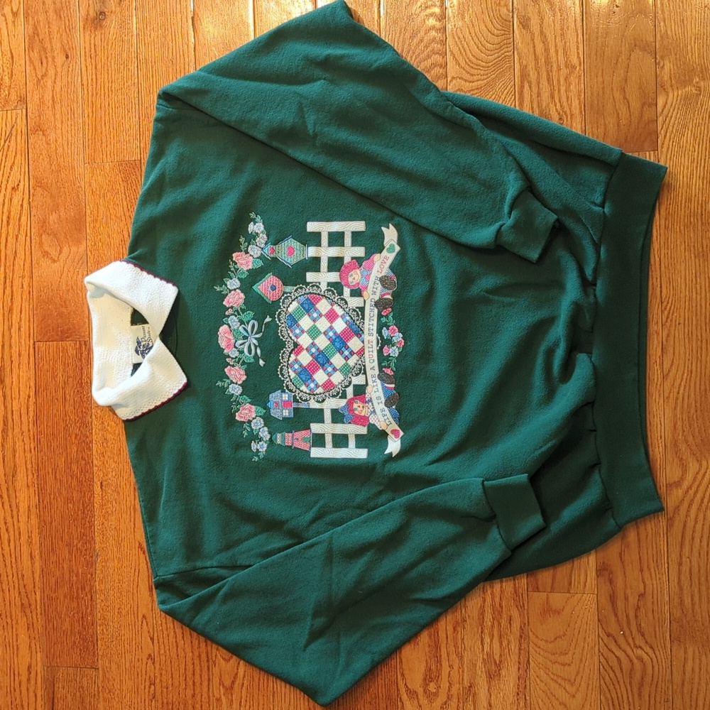 Vintage 90s Graphic Farmhouse Sweatshirt